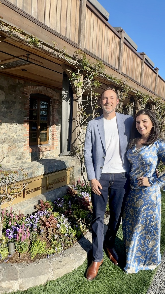 Brandon, the creator of NapaDad, in Napa Valley